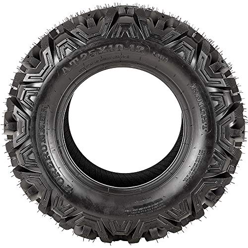 image for VANACC 25x8x12 25x10x12 ATV Tires 6PR Set of 4 Off-Road 25x8-12 25-8-1
