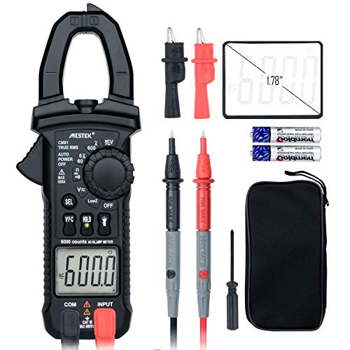 Digital Clamp Meter Multimeters MESTEK AC Current AC DC Voltage Voltmeter Autoranging Electrical