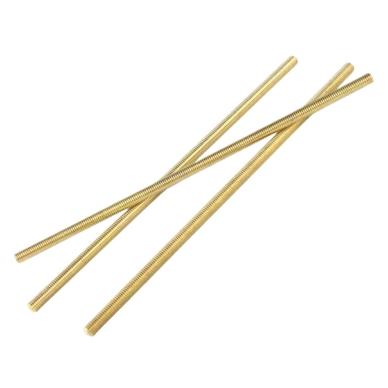 Varilla roscada métrica de latón M2 a M12 de 250 mm (1 unidad) for equipos mecánicos electrónicos(M12)