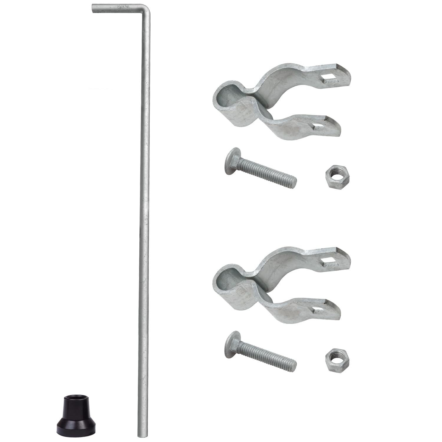 Chain Link Fence CHAIN LINK DROP ROD/PIN CANE BOLT For Gate (1-3/8 Inch  Frames Loquet Automatique Piscine