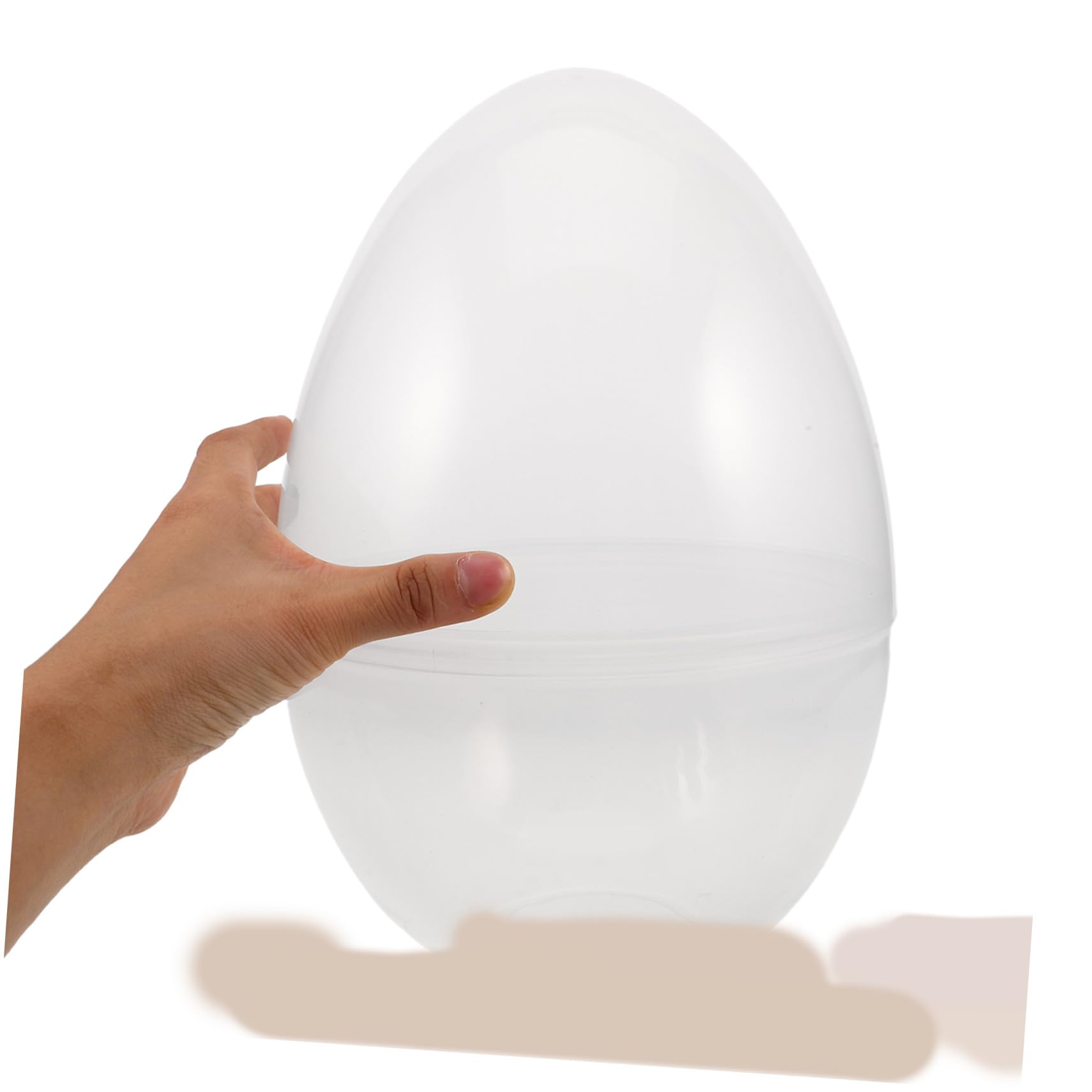 Zerodeko Uovo di Pasqua Trasparente Riempibile Jumbo Scatola di Imballaggio Trasparente Capsule di Vuote per Ragazzo Ragazza Ragazza