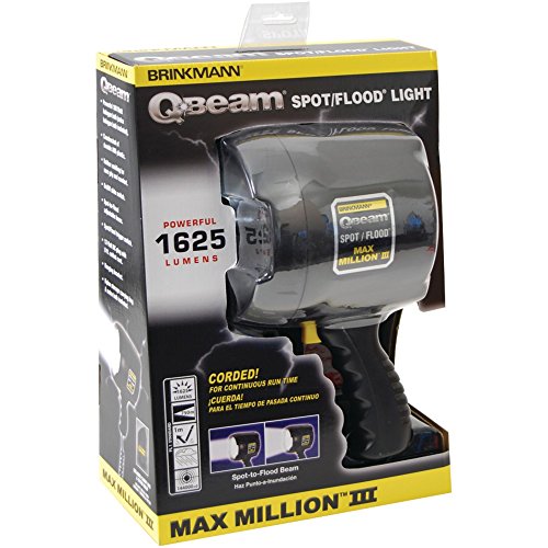Brinkmann QBeam Spotlight Floodlight 1625 Lumens Max Million III 800-2301-W - Thumbnail 2