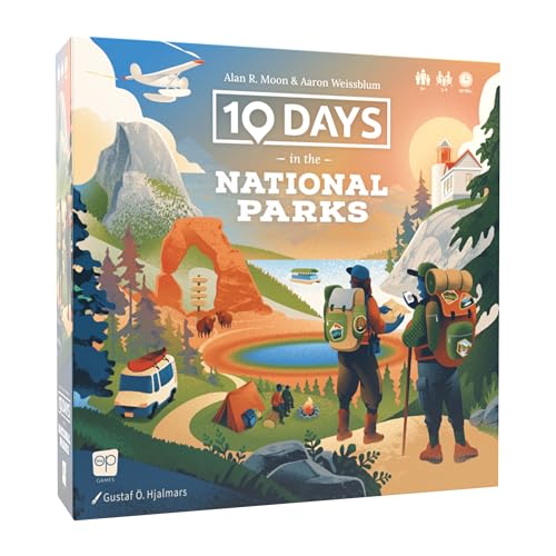 10 Days in The National Parks Board Game - Hike, Boat, Fly, or Drive to Scenic American Landmarks....
