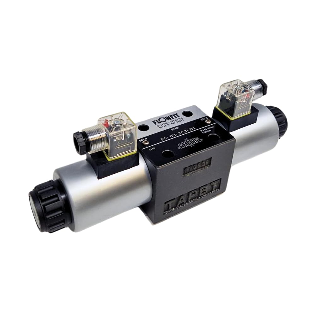 Cetop 5 NG10 3-pozycyjny zawór elektromagnetyczny, 110 V AC 50 Hz, 3C11