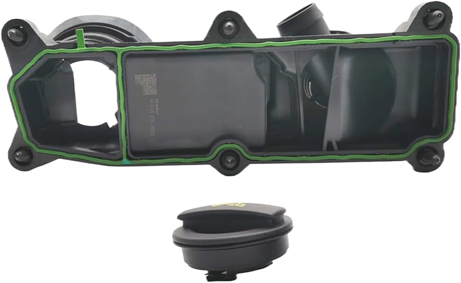 Engine Crankcase Vent Oil Separator with Gasket Replacement for A6 Quattro Q7# 06M103515F