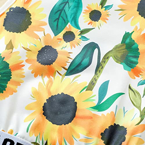 hahuha Conjunto de 2 peças para crianças de 2 a 7 anos, ❄Amarelo, 2-3 Anos