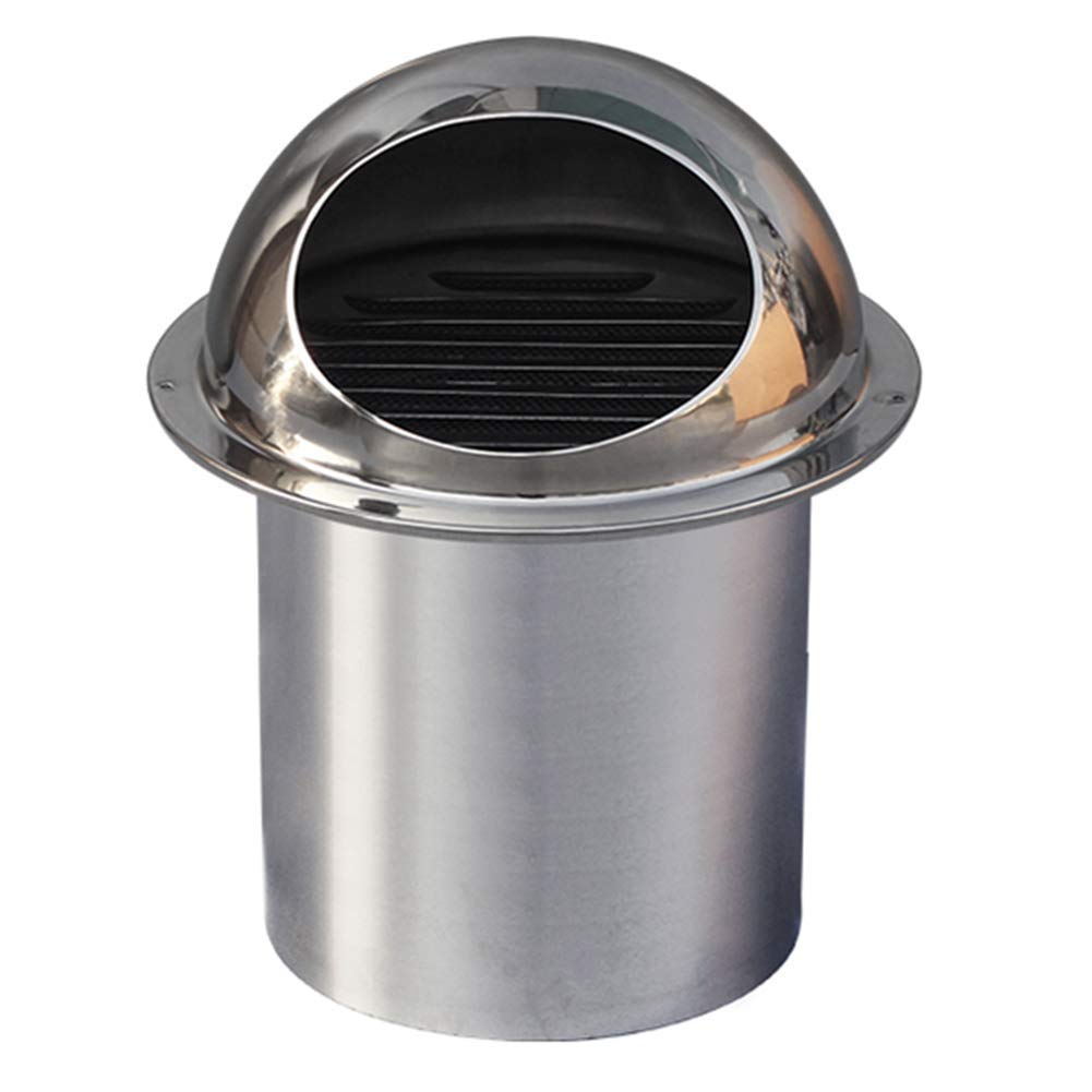 Wall-Mounted Bull-Nose Ventilation Cap, Stainless Steel Hood Exhaust Pipe Wall Hole Exterior Wall Ventilation Outdoor Air Outlet Wind Cap,160 * 500-image-48