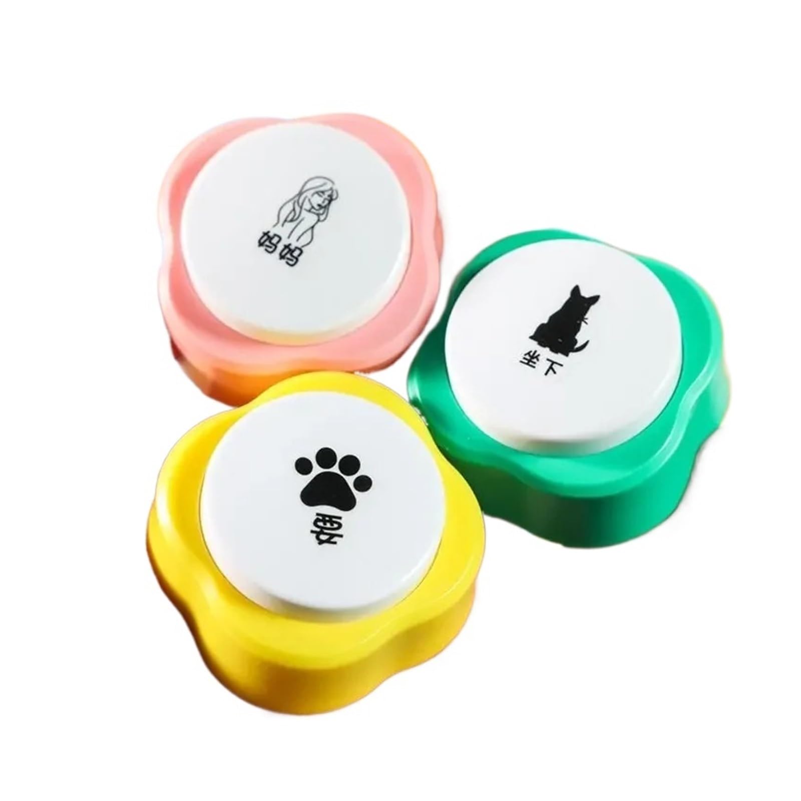 Bouton De Communication, Compatible Avec MINI, Communication For Petits Animaux(3 Buttons)