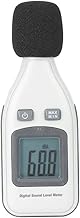 Medidor de nível de som digital, Decibel, Medidor de nível de som de LCD digital portátil, 30-130 Dba Tester, Medidor de ruído, Dispositivo de medição de áudio