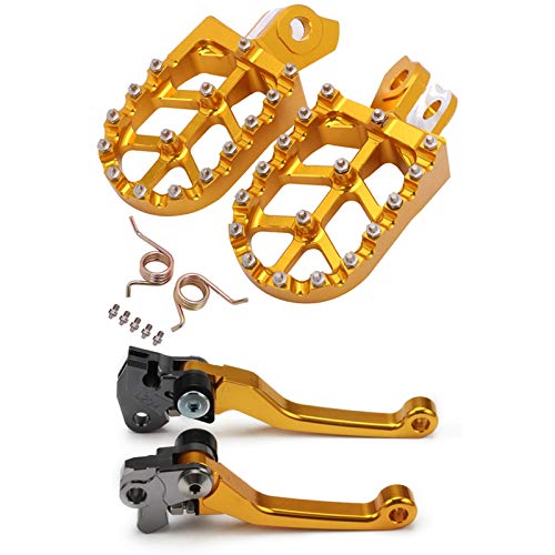 Levier de frein moto CNC et repose-pieds pour affronter les pistes RMZ 250