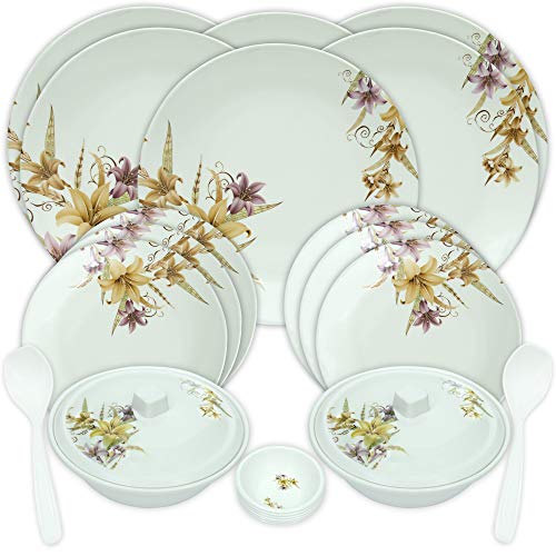Buy THANGAM Melamine Standard Set With Serving Dish 24 Pieces