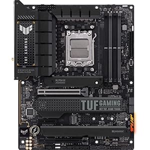 ASUS TUF Gaming X670E-PLUS WiFi AMD X670 AM5 Ryzen™ Desktop 9000 8000 & 7000 ATX Motherboard 14+2 Power Stages, PCIe® 5.0, DDR5, 4X M.2 Slots, USB 3.2 Gen 2×2 Type-C®, USB4® Support, WiFi 6E, 2.5Gb
