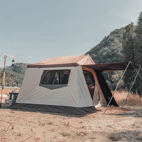 Carpa de camping para 5-8 personas con doble capa miniatura 4