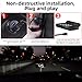 Windshield Heads Up Display for Car MAIMEIMI Digital Speedometer for Car HUD GPS Speedometer MPH with Travel Direction, Overspeed Alarm & Fatigue Driving Alarm for All 5V Vehicles