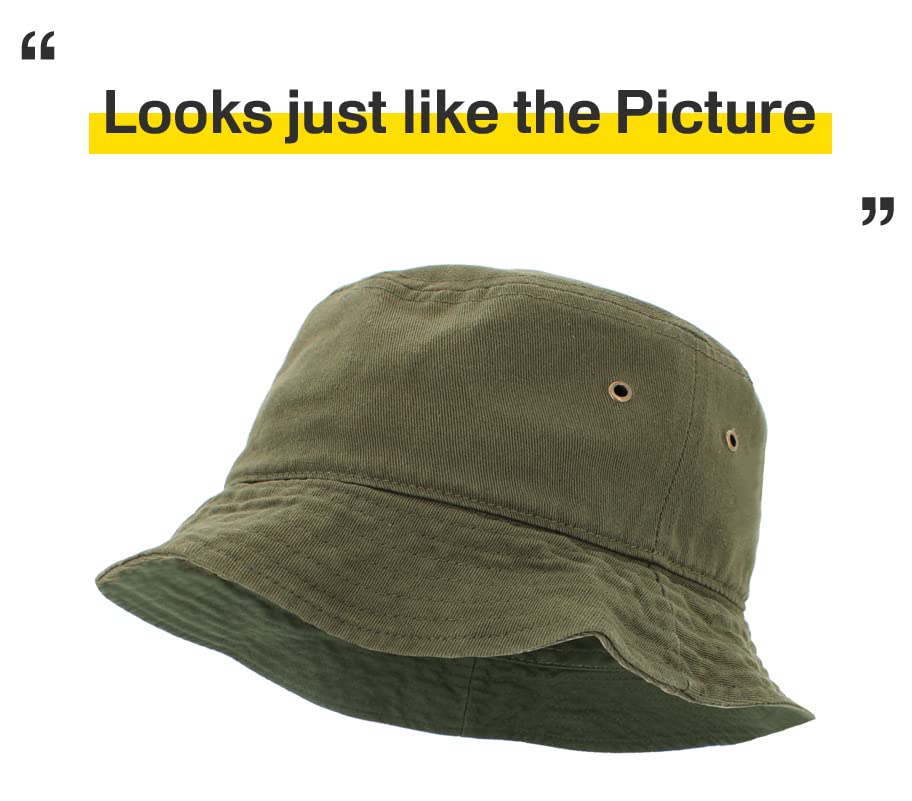 Image of KBETHOS 100% Cotton Washed Bucket Hat