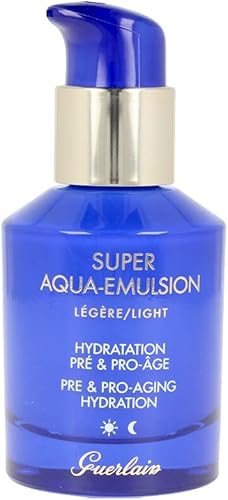 Guerlain Unisex Super Aqua Emulsion Light 50 ml, Negro, Standard
