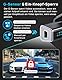 Dashcam Auto Vorne Hinten 4K+1080P, Navycrest 5GHz WiFi Dash Cam mit 64GB SD Karte, Dual Auto Kamera mit Super Nachtsicht, WDR, G-Sensor, 24/7 Parküberwachung, Loop-Aufnahme, APP Steuerung, Max 256G