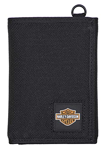 HARLEY-DAVIDSON Men's Compact, Black, 3.25