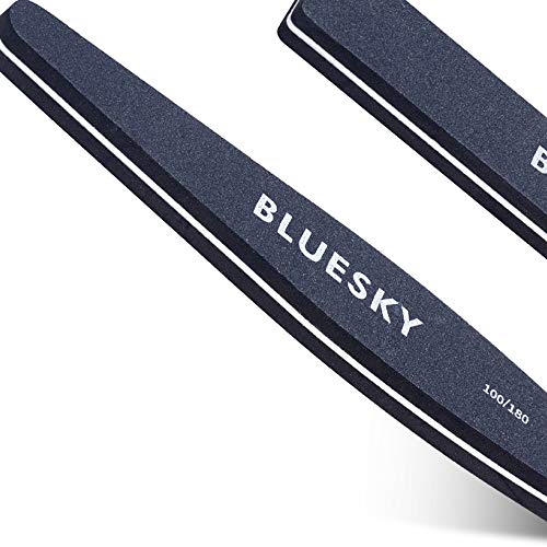 BLUESKY Nail Buffer Rhombus 100/180, Nagel Puffer, Doppelseitige, Dual Grade Grit, Professionelles Nagelzubehör… – Bild 2