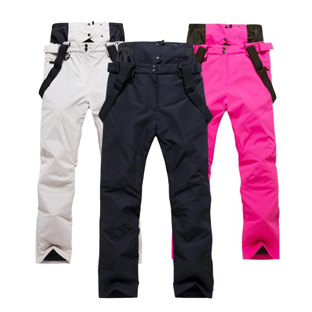 Pantaloni da sci uomo e donna all'aperto antivento caldo coppia pantaloni da neve inverno sci snowboard pantaloni