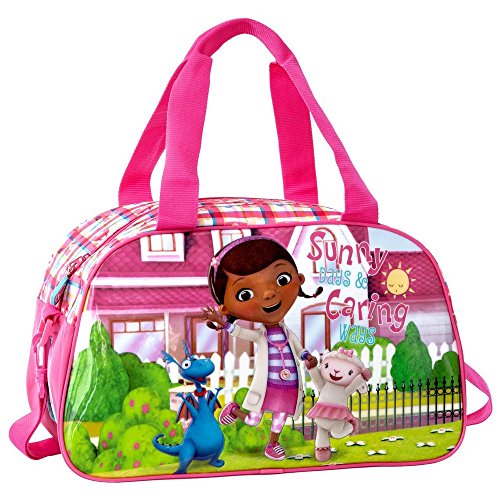 Disney Doctora Juguetes Bolsa de Viaje  22 Lt  Color Rosa