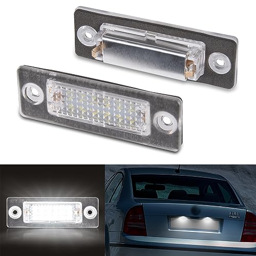 🚗【Installazione Semplice】Plug and play, non richiede modifiche, sostituisce direttamente le lampadine originali della targa, è completamente adattabile e fa risparmiare tempo. Il servizio clienti di POPMOTORZ risponderà alle vostre domande e fornirà soluzioni entro 24 ore. Abbiamo anche una garanzia di 12 mesi per alleviare le vostre preoccupazioni.