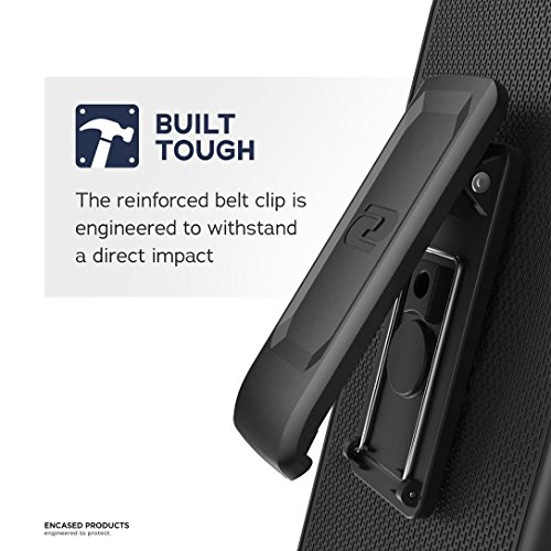 Coldre com clipe de cinto para capa Spigen Tough Armor - Galaxy S9 Plus (Encased) Coldre giratório d