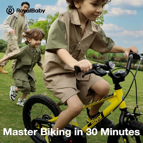 Royal Baby RB16-30KH Royalbaby Ez Kids Bike, 16 Inch Balance Pedal Convertable Bicycle, Easy Learn Balancing To Biking Boys Girls Ages 4-7 Years Beginners thumb #6