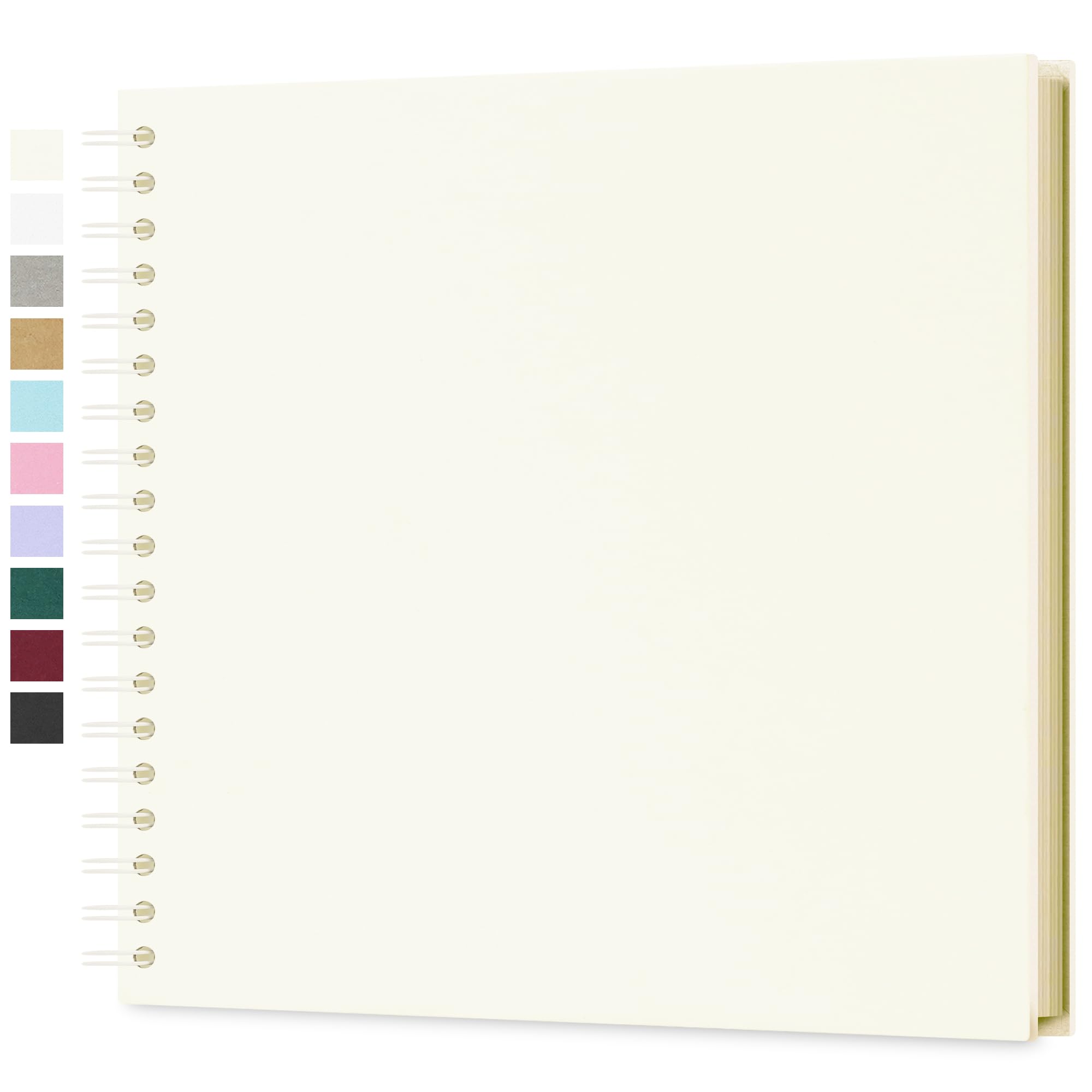 Unyqoos ® Creatief Doe-Het-Zelf Fotoboek met 80 Blanco Pagina's voor