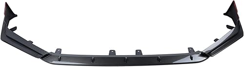 Miniatura 3 de 3 alerones para parachoques delantero, compatible con Honda Civic 2022-2023 sedán y Hatchback de 11 generación, kit de cuerpo inferior negro de