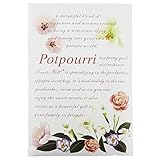 Feel Fragrance Scent Sachets for Drawer and Closet, Lot of 4 (Potpourri)