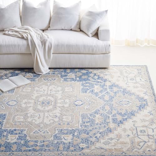 Image of Hand Tufted Premium Rug Premium Wool Carpet for Living Room Bedroom and Hall Size 10x14 Feet Color Multi