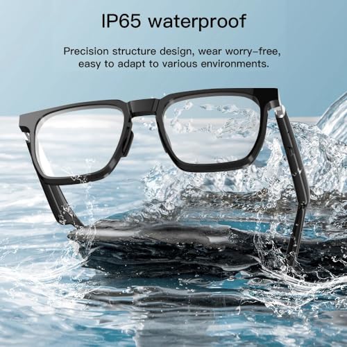 Tunifi G01 Smart Glasses Wireless Bluetooth with Magnetic Charging Hands-Free Calling, Anti-Blue Light, Sport Headset, Eyewear Intelligent... - Image 4