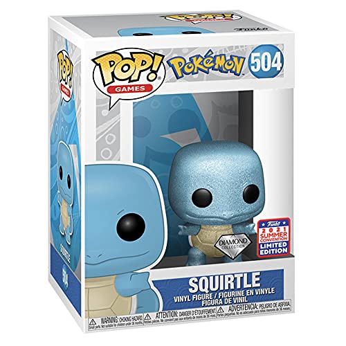 Funko pop! games: pokemon squirtle diamond collection 2…