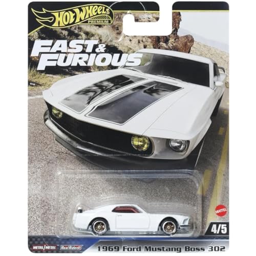 Hot Wheels 2024 Fast & Furious Pack 5 autos metal miniatura 5