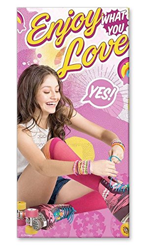 Kids Licensing – wd18051 – Toalla de Playa – Soy Luna – Enjoy y Love