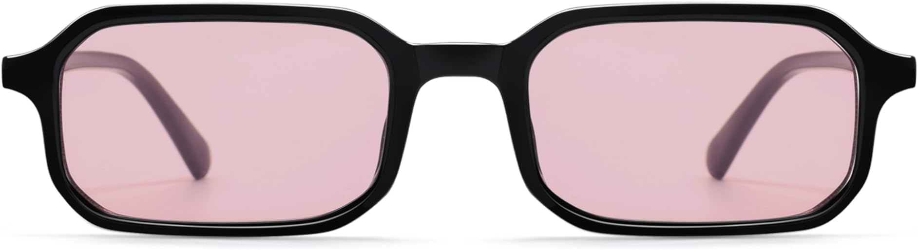 Retro Skinny Rectangle Sunglasses for Men Women 90s Narrow Sunnies Vintage Thin Frame AP3740