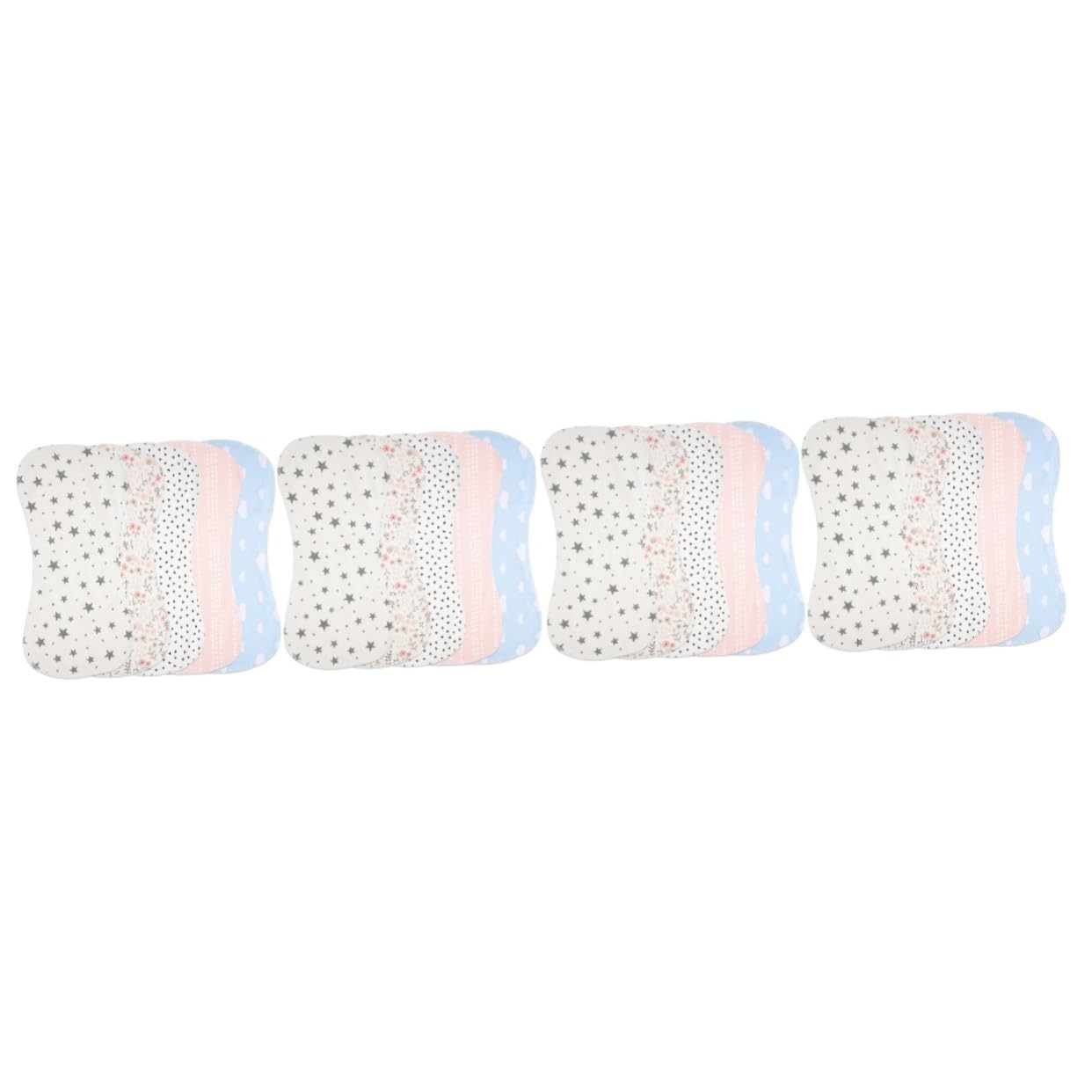 TOYANDONA 10 Stk Spucktuch Neugeborene Handtücher Gesichtstuch Für Empfindliche Haut Handtücher Für Neugeborene Spucktücher Für Kleinkinder Musselin Lappen Baumwolle Wasser Aufnehmen Baby