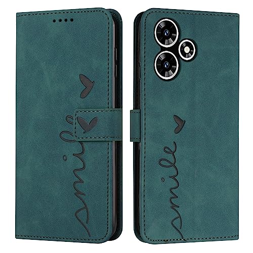 Coque en cuir Infinix Hot 30 Play NFC au motif en relief raffiné