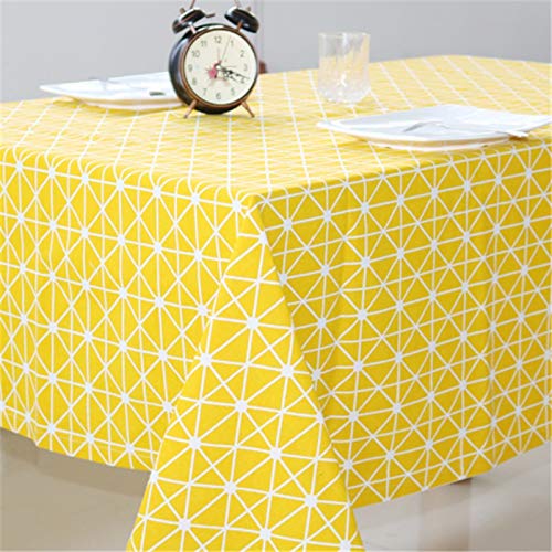 Nappe en coton rectangulaire 90x140 cm anti-poussière pour table basse - 2