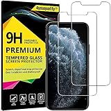 4youquality [2-Pack Screen Protector for iPhone X, iPhone XS & iPhone 11 Pro, Tempered Glass Film [LifetimeSupport][Scratch-Resistant]