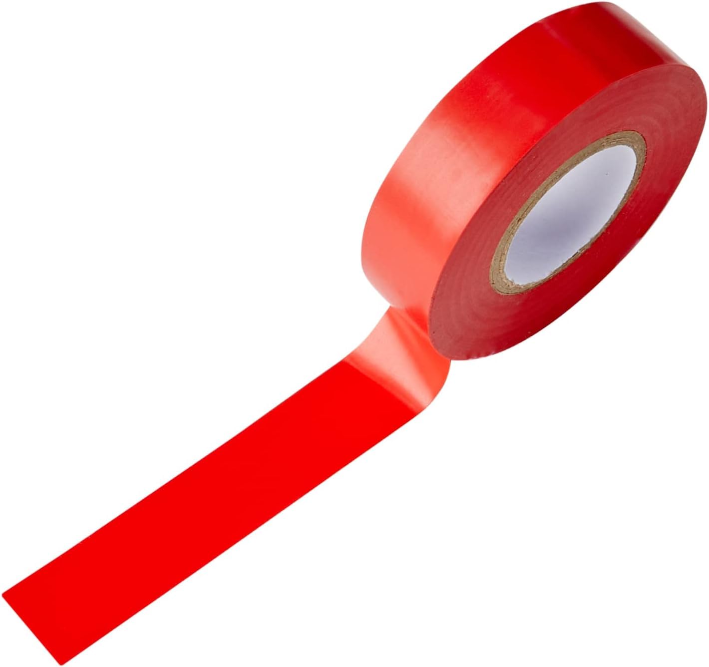 Mercury | 20 Metre Electrical Insulation Tape – Strong PVC Adhesive | Water-Resistant & Flame Retardant | BS Approved | Professional & DIY Use | Red