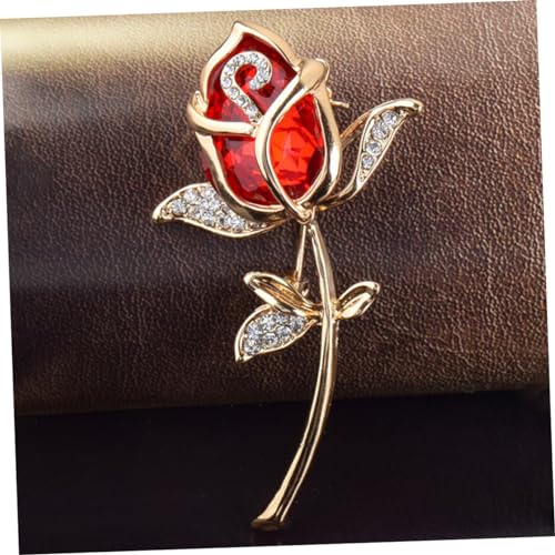 Belle Fleur en métal en verre ornement robe femmes - 4