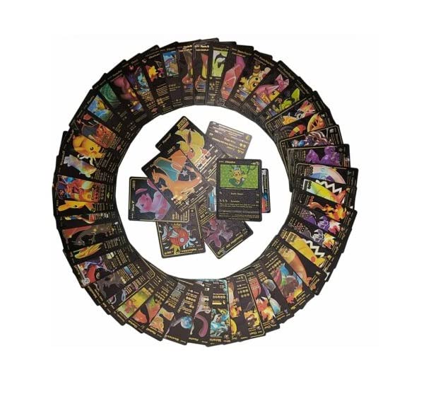 Buy 54 PCS TCG Deck Box Including Gold Foil Card Assorted Cards (8 GX