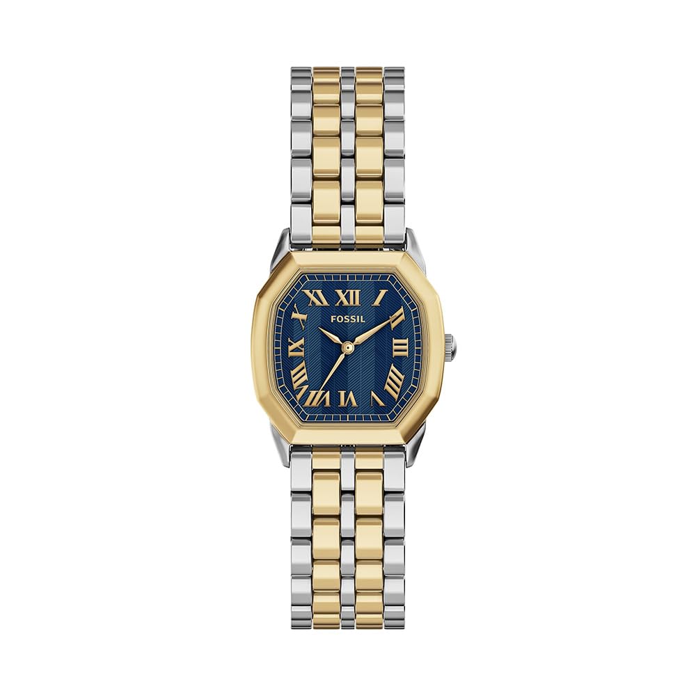 Fossil Women's Watch, Harlow Three-Hand Stainless Steel Bracelet Watch for Women