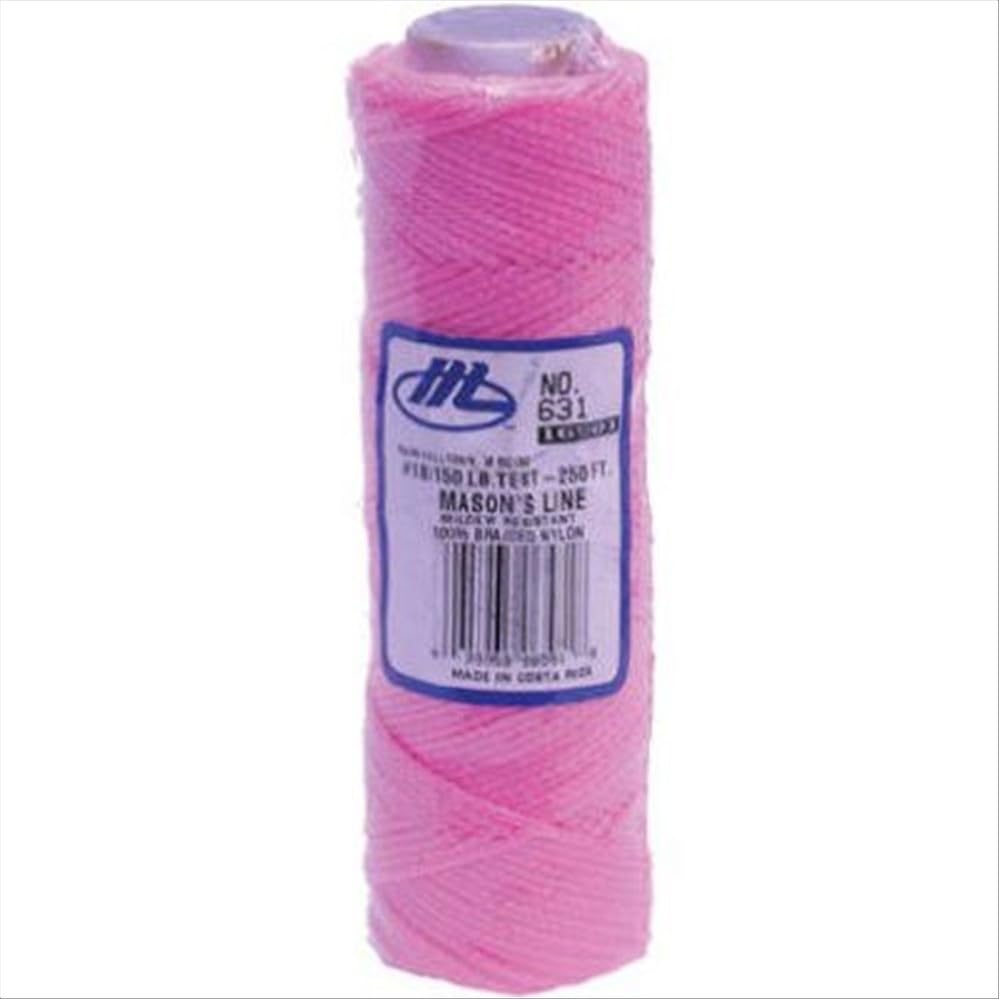 Marshalltown M631 Masons Line 285ft - Fluorescent Pink