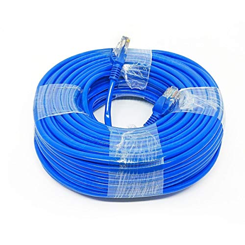 Cabo de Rede CAT5E RJ45. Exbom, 30 m, Azul