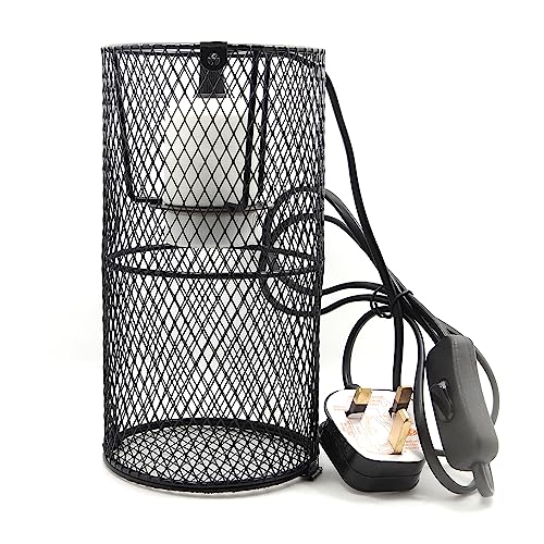 Arigoul Reptile Anti-Scald Lampshade, Reptile Pet Heat Lamp Lampshade Holder