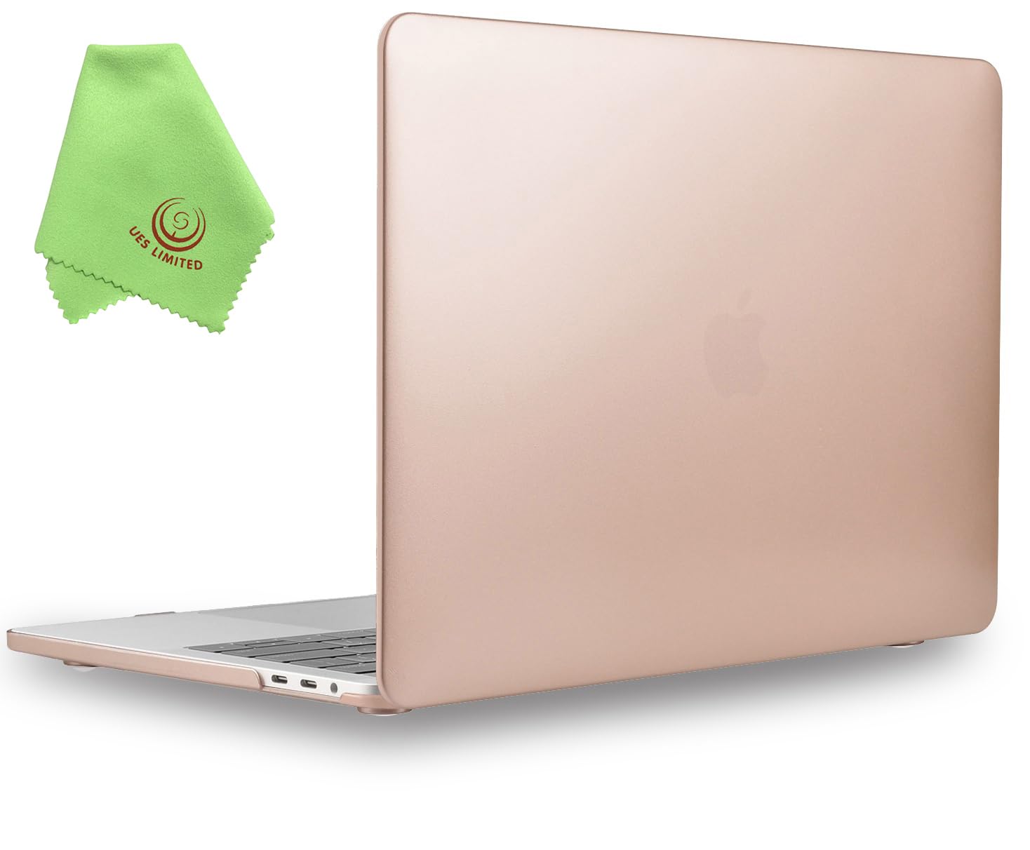UESWILL Matte Hard Shell Case Cover Compatible with 2019 2020 MacBook Pro 16 inch with Touch Bar & USB-C, Model: A2141, Gold