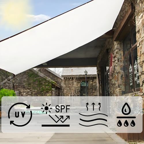 Toldo rectangular impermeable para exteriores con protección UV en medidas de 1x1,5m y 4x5m 4